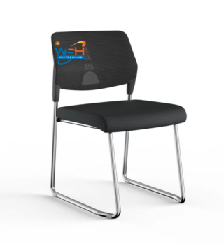 Modern Mesh Visitor Chair – Sleek, comfortable, and stackable seating solution.