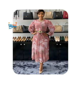 Brown Cloud Dress