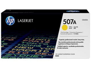 HP 507A Yellow Toner Cartridge- CE402A