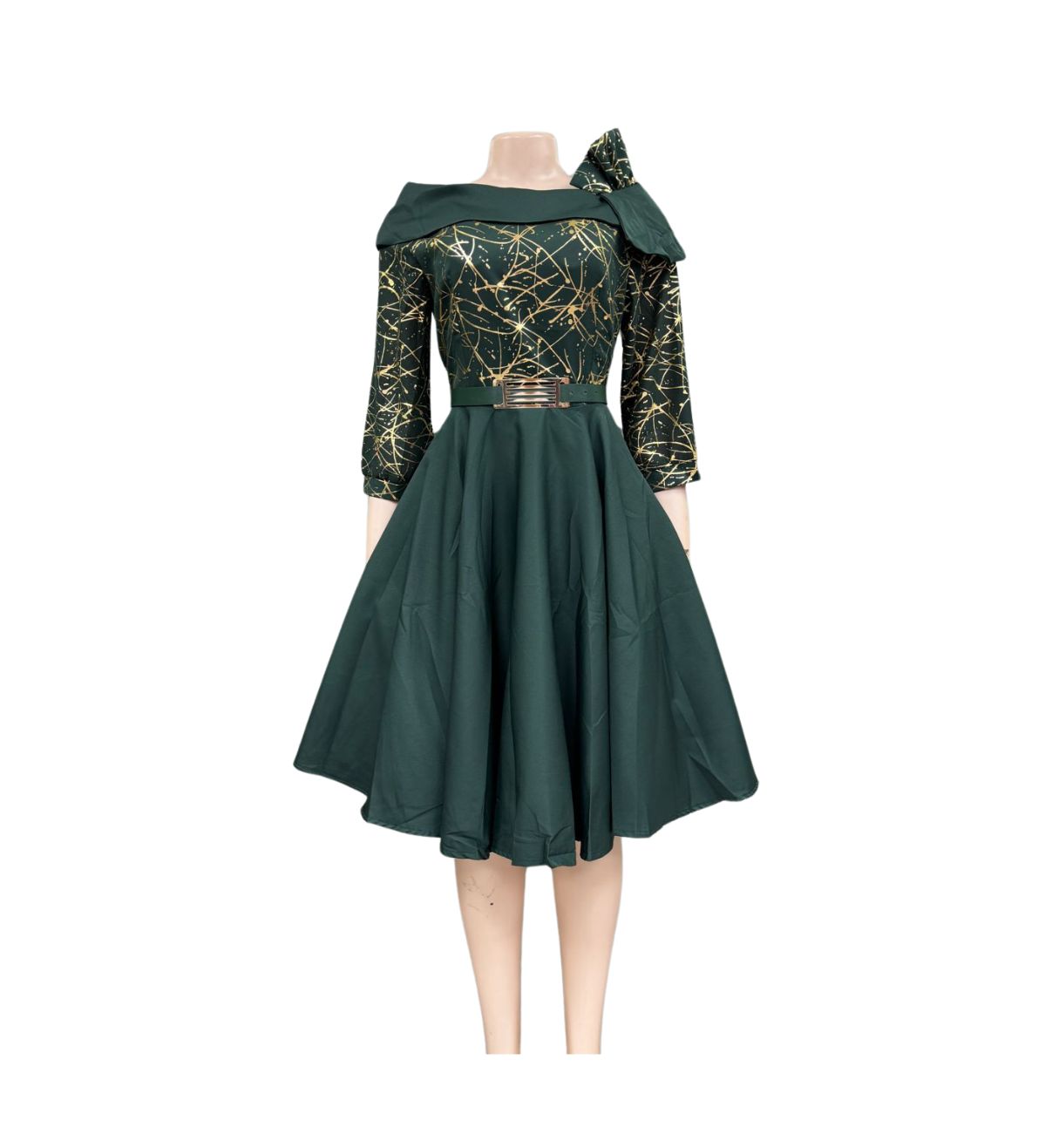 Buy Elegant Dark Green Dress Online in Kenya | Best Price | 0745324353