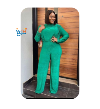 Green Two-Piece Set
