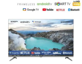 Skyworth 43″ 43E5500G Google Frameless Tv