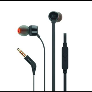 JBL T110 Earphone Black