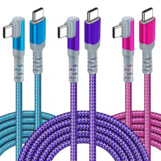 USB C Cable Right Angle Type C Cable Fast Charging Cable