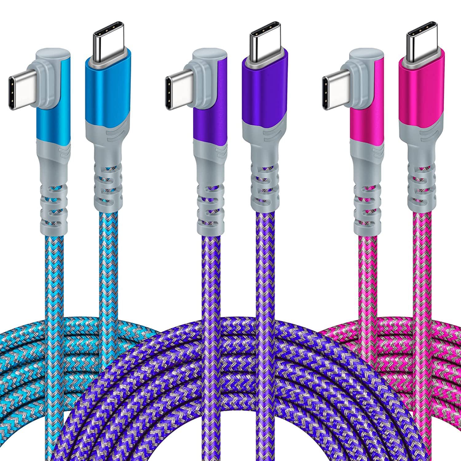 USB C Cable Right Angle Type C Cable Fast Charging Cable