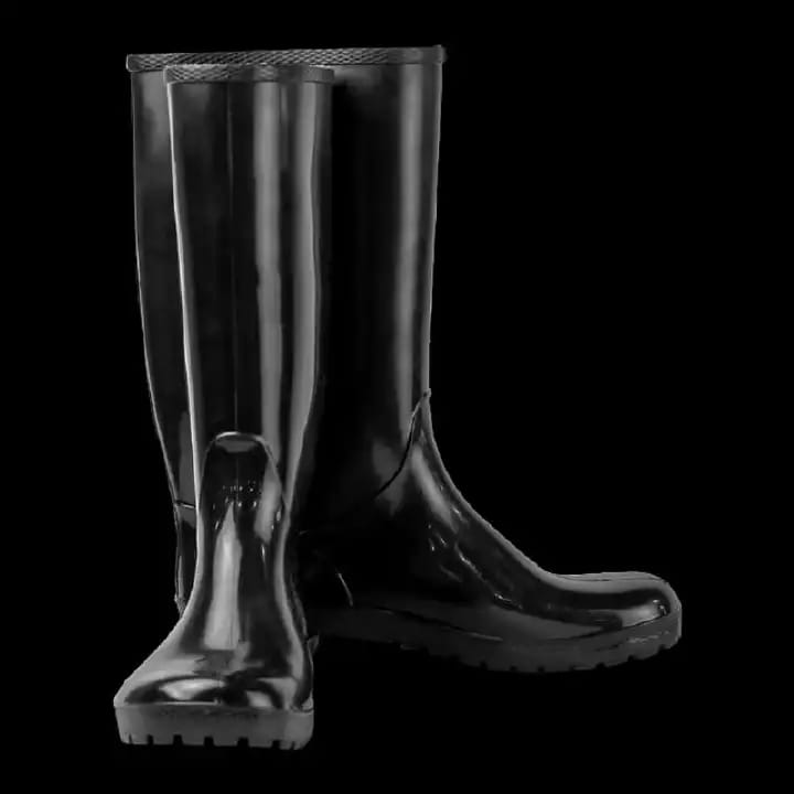 Gumboots black, Unisex all weather working