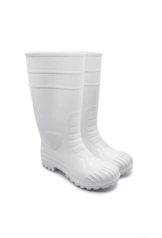 White Heavy Duty Industrial Gumboots
