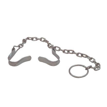 Anti cow-Kick hobbles chain, galvanized
