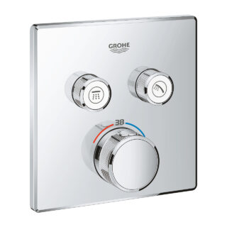 Thermostat for concealed installation