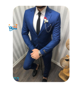 Blue Elegance Suit