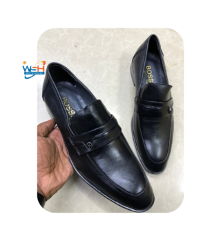 Elegant Precision Leather Loafers
