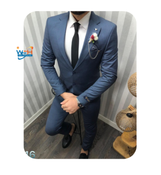 Blue Elegance Suit