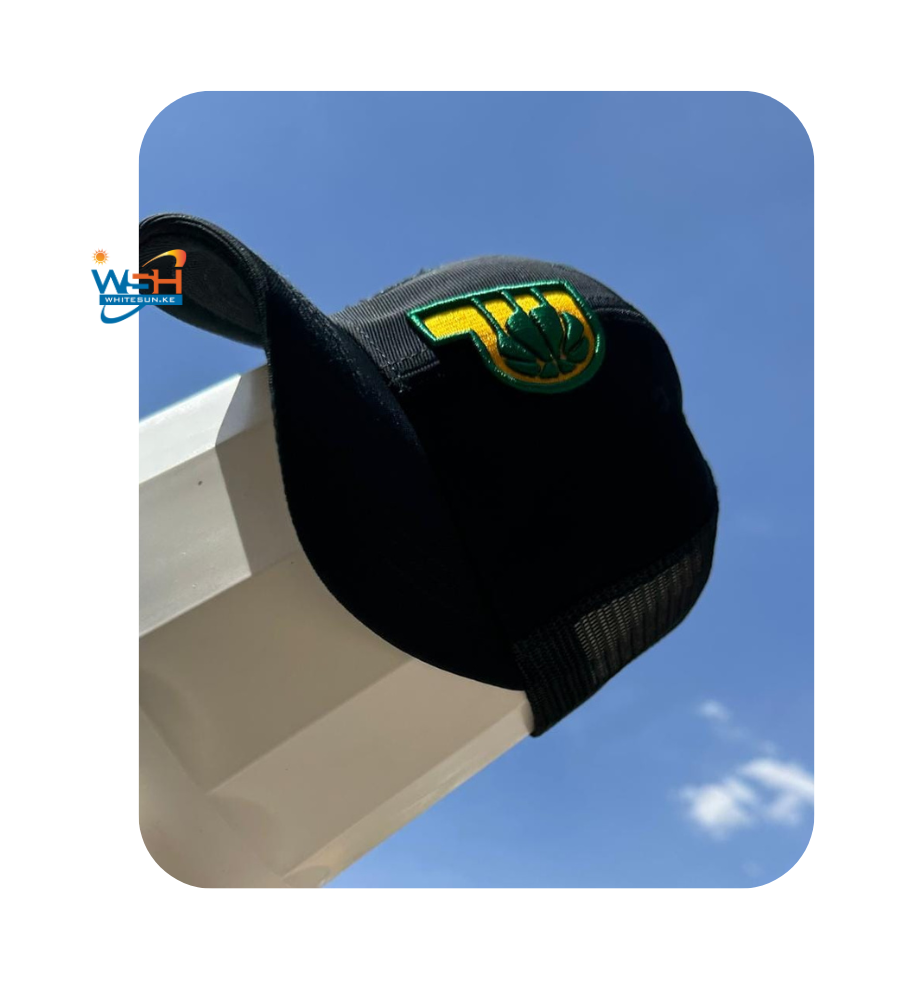 AeroWing Black Sports Cap