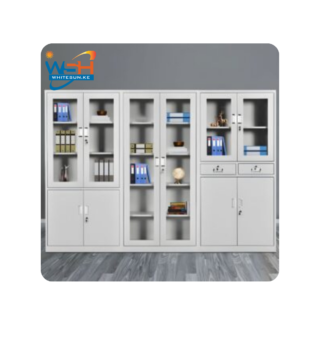 2-Door metallic storage cabinet