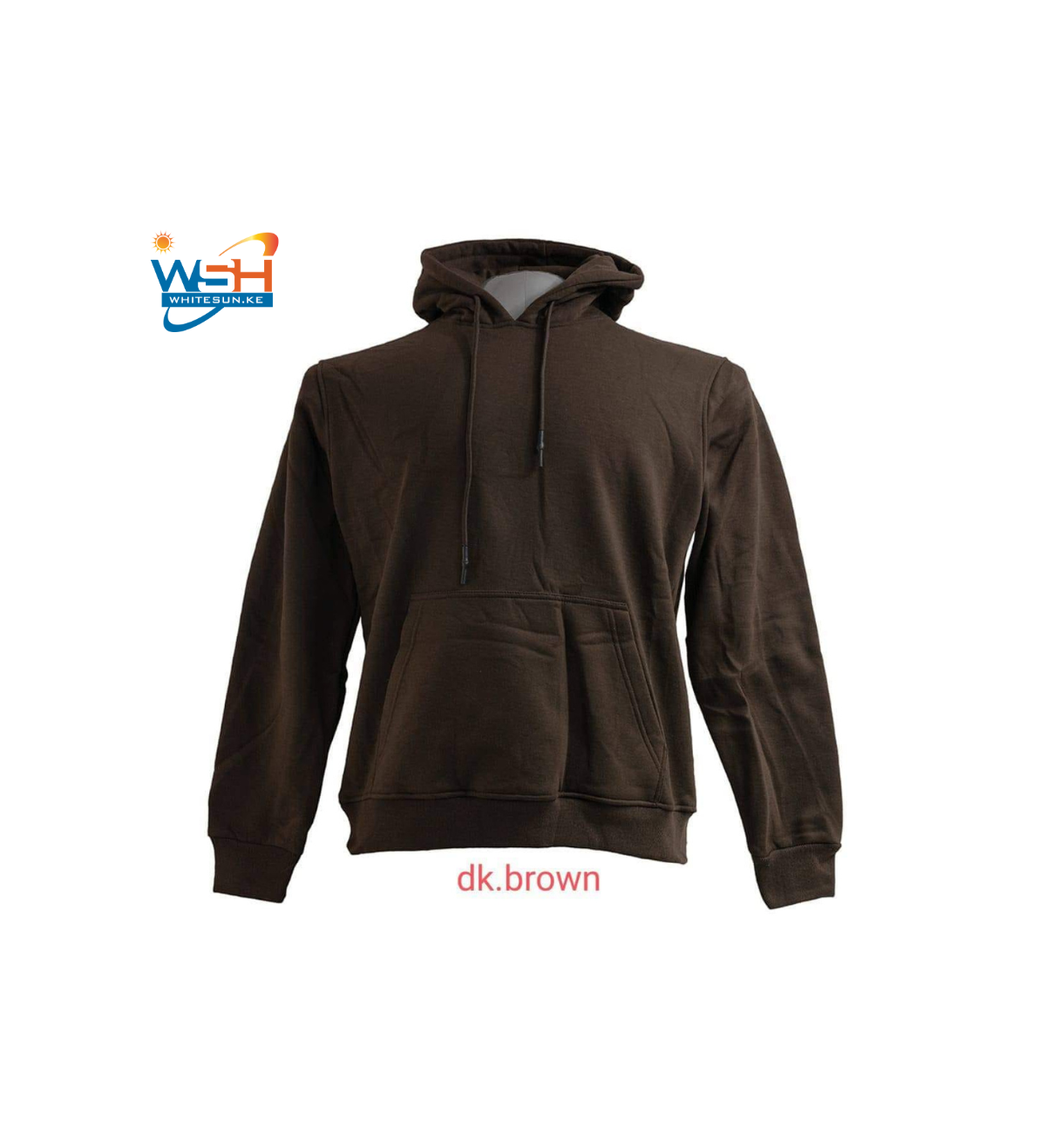 DARK BROWN Hoodies Jumpers 827 KINGS COLLECTION