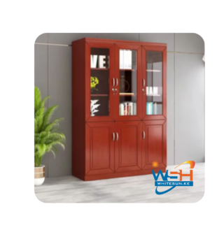 3-door wooden Filing cabinet