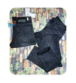 Urban Noir Classic Black Denim Jeans