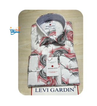 Levi Gardin Men’s Floral Dress Shirt