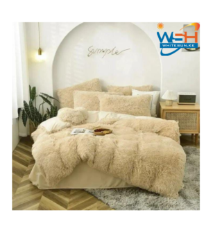 Fluffy duvet set