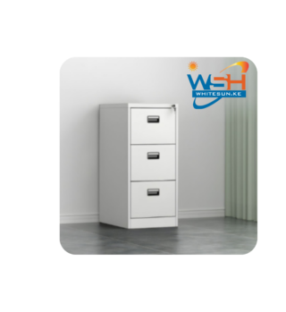 3 drawer metallic Filing cabinet