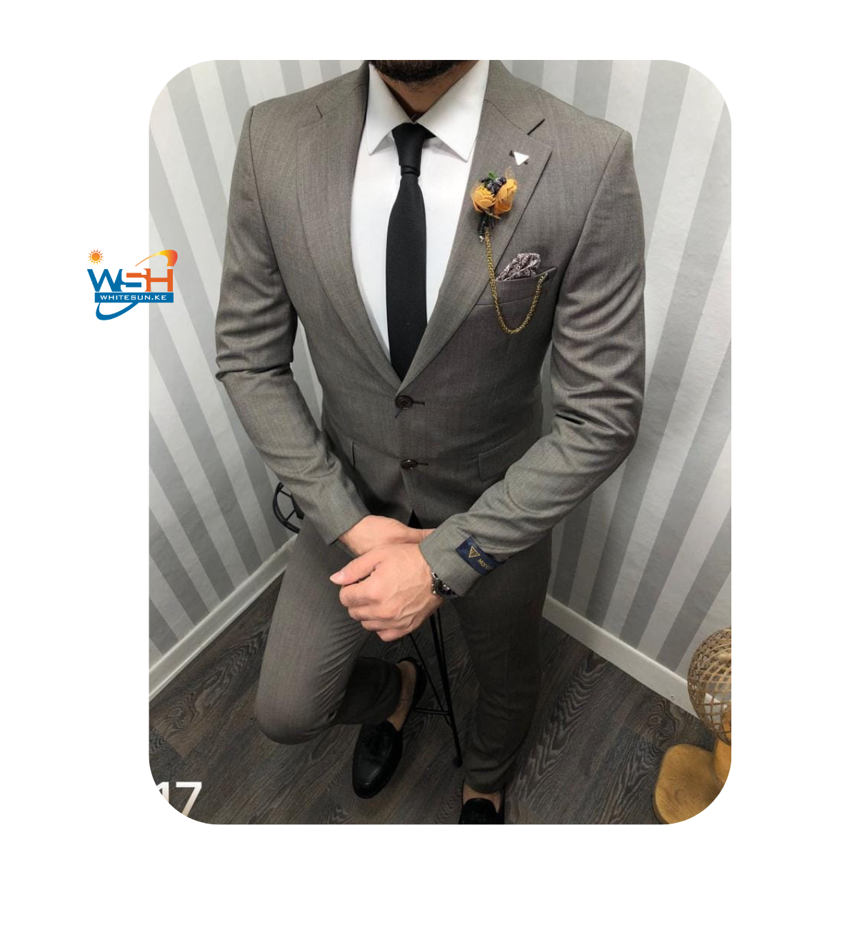 Grey Sophistication Suit"