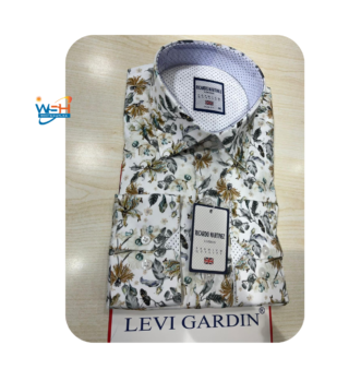 Levi Gardin Men’s Floral Dress Shirt