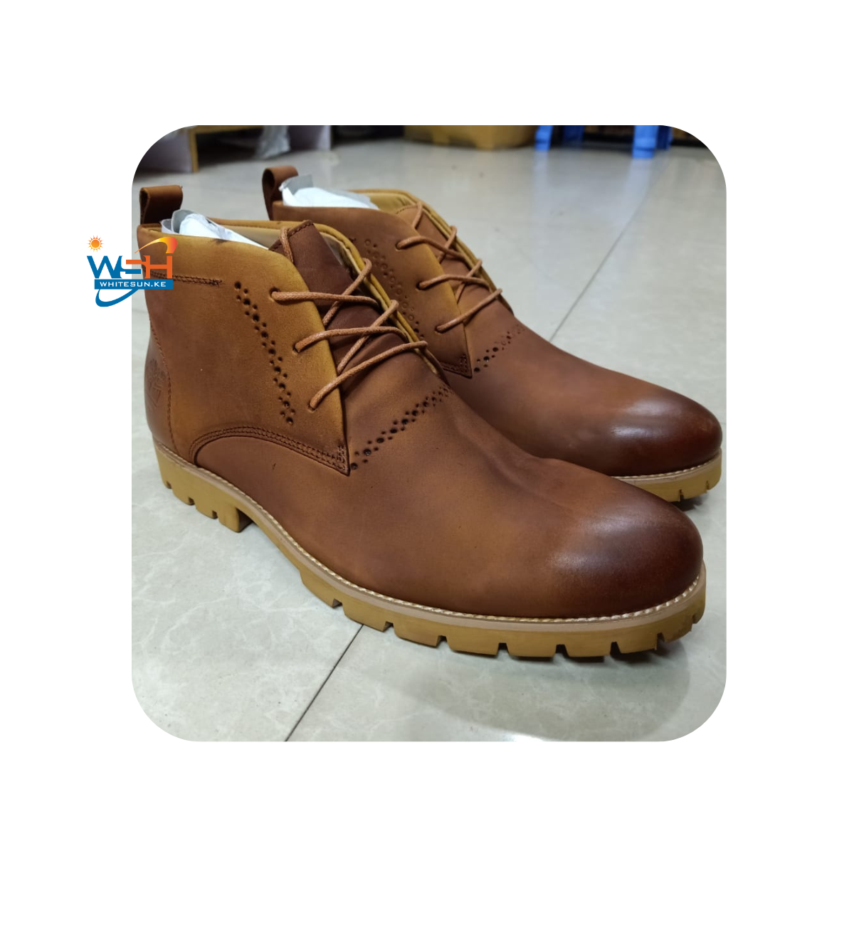 Men's Kolten Lace-Up Boots Brown