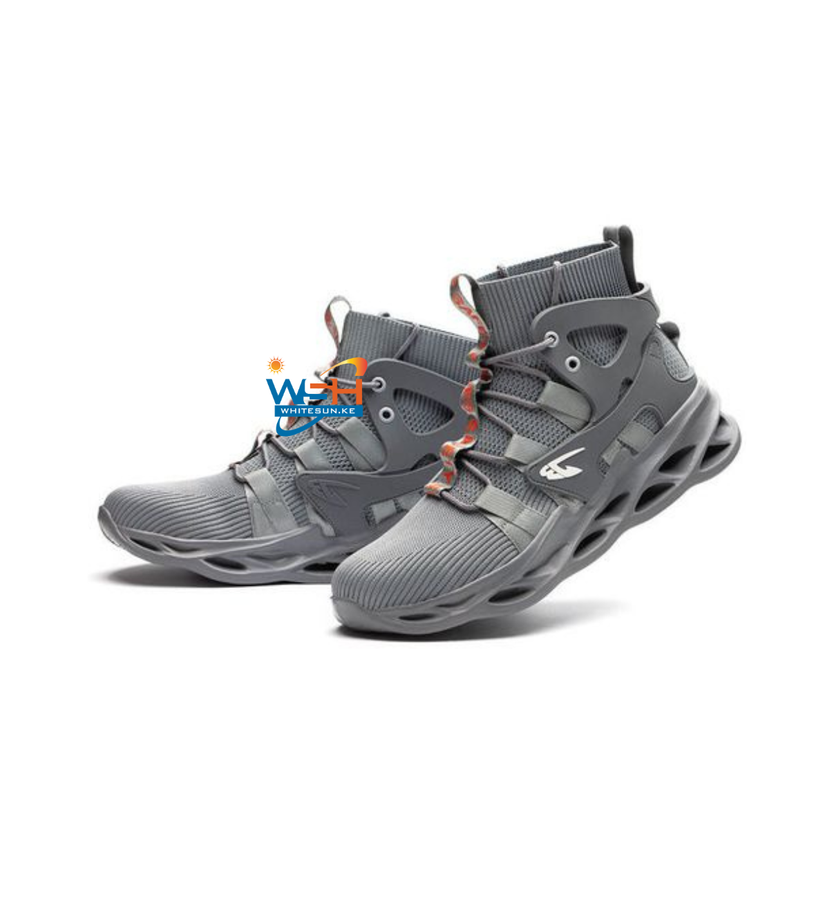 Fashion Safety Shoes Steel Toe Work Boots Fabric High-Top