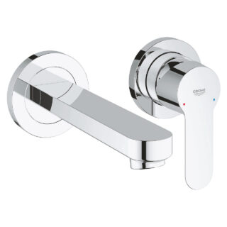 BauEdge 2-hole basin mixer