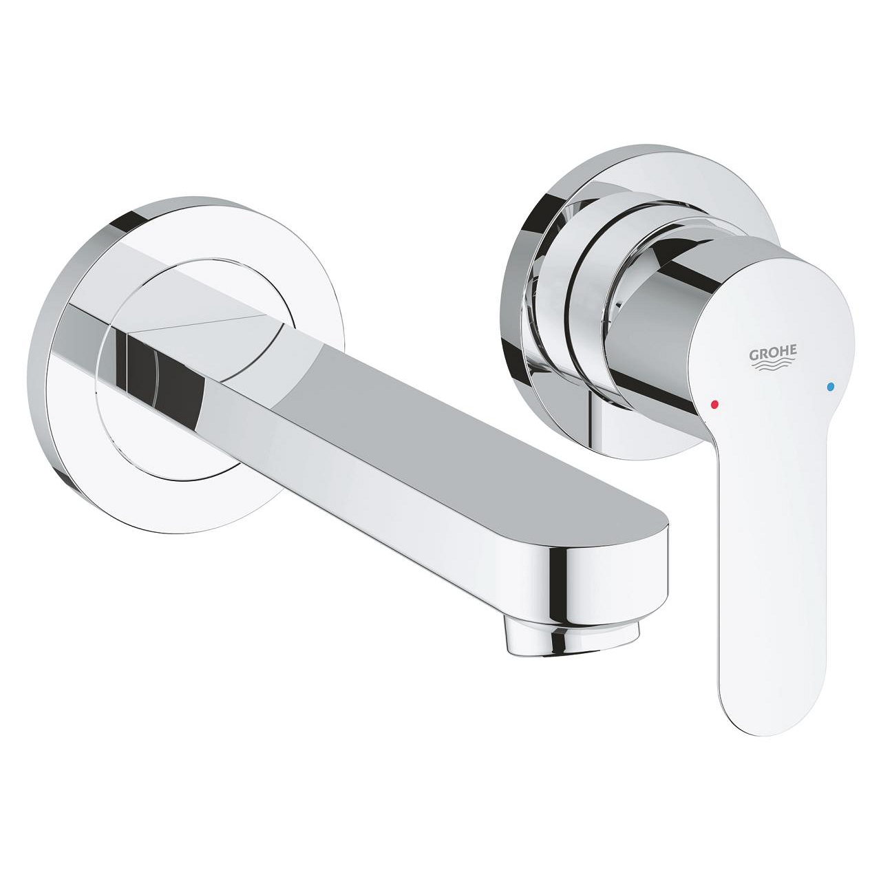 BauEdge 2-hole basin mixer