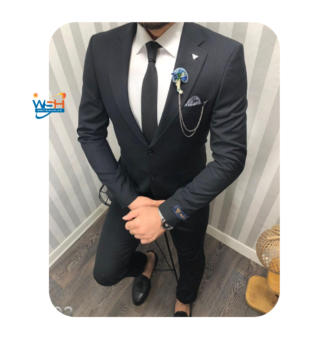 Suit Men Two DARK BLUE SUITS