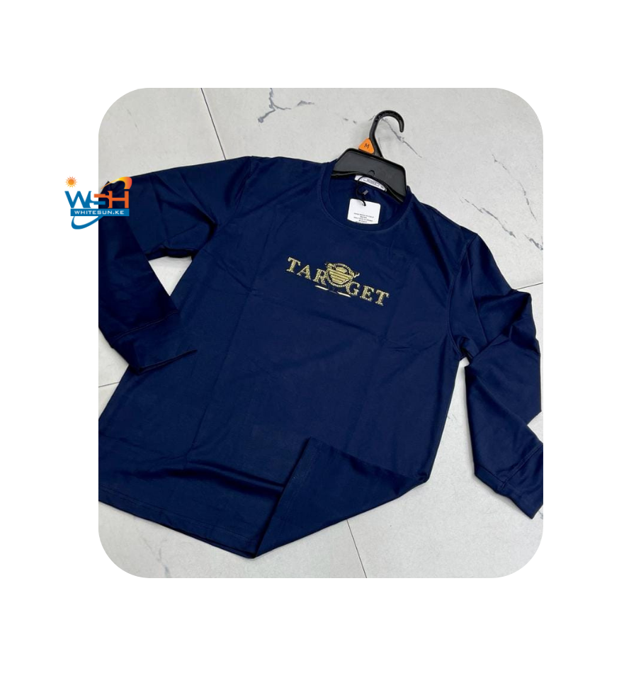 Tiger Emblem Navy Sweatshirt
