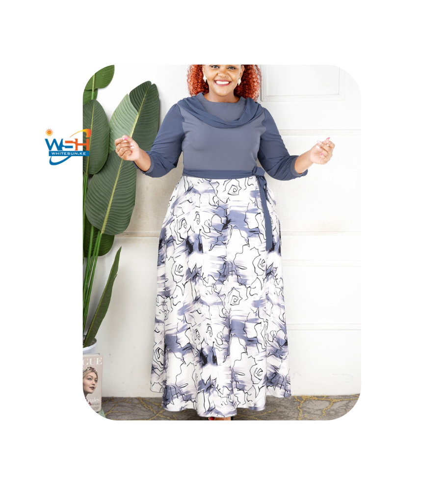 Chic Top Floral Maxi DRESS