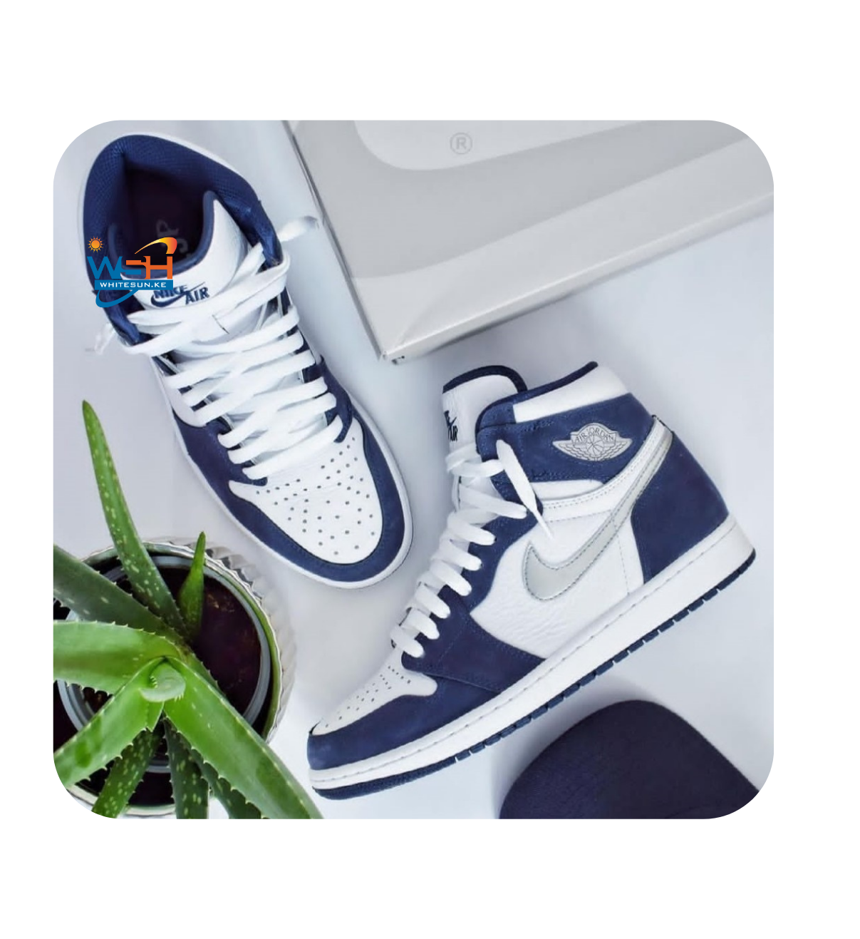 Azure Glide High-Tops