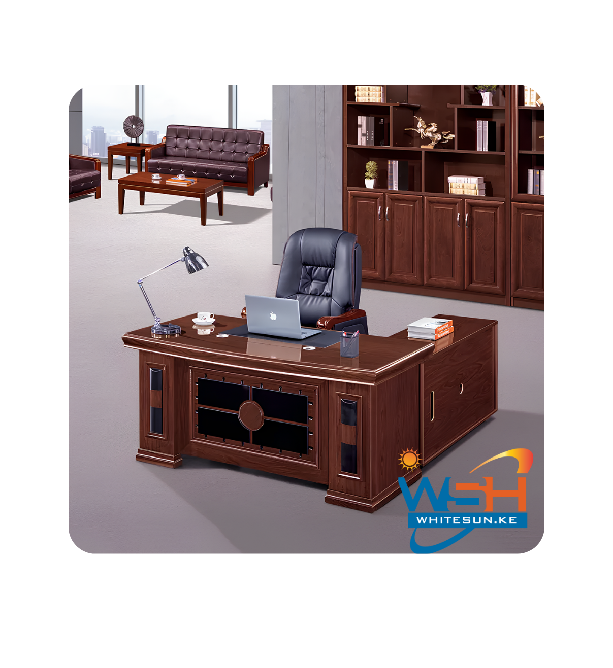 180cm Executive office Desk - Image 4
