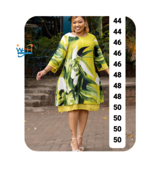 Chic Multicolored Floral Midi Dress