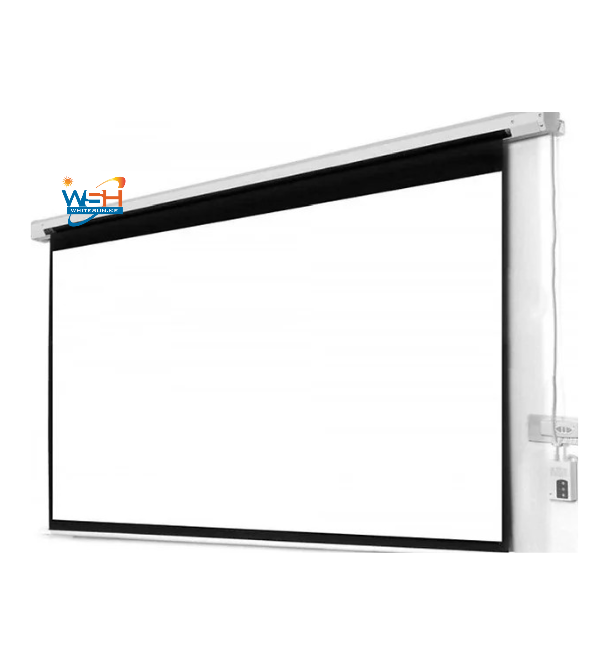 TECHCOM TC-APS-3180 AUTO ELECTRIC PROJECTOR SCREEN 180 x 180