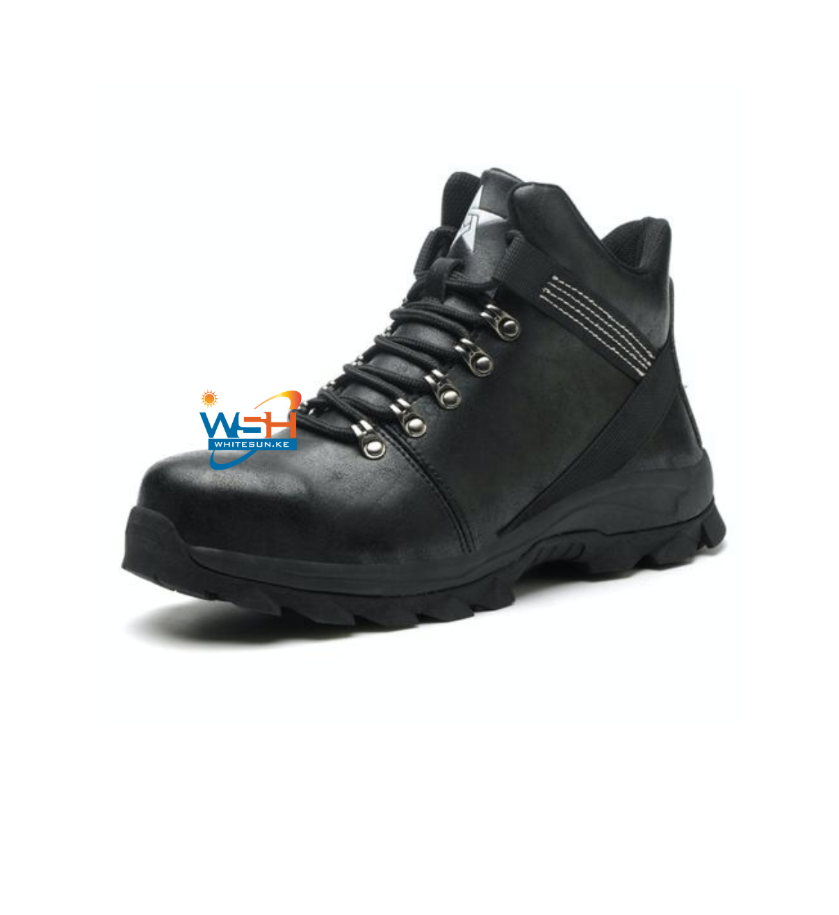 Fashion Safety Boots Steel Toe Work Shoes Durable Leather Upper