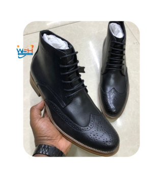 Elegant Brogue Derby Dress Shoes