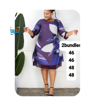 Multicolored Lady Dress