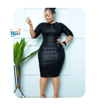 Chic Textured Bodycon Dress for Women