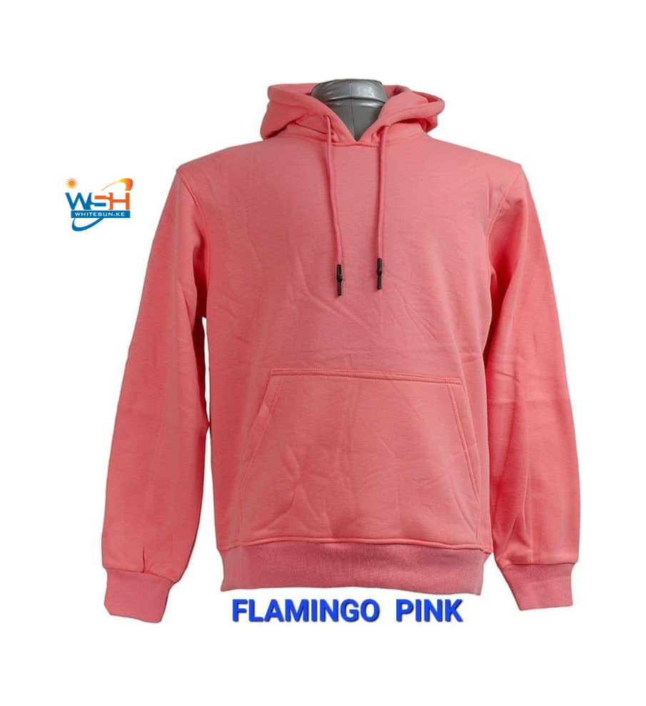 Flamingo Pink Cozy Comfort Hoodie