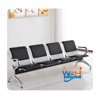 4-Link padded visitor bench