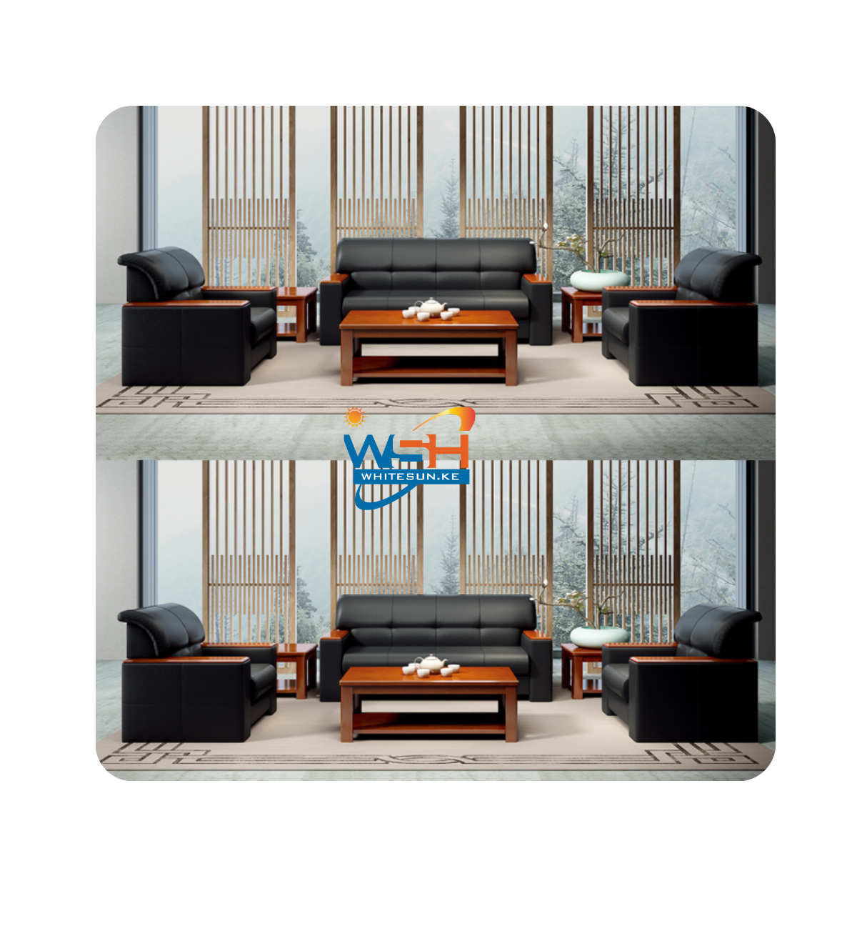 5 Seater Executive office Sofa - Image 5