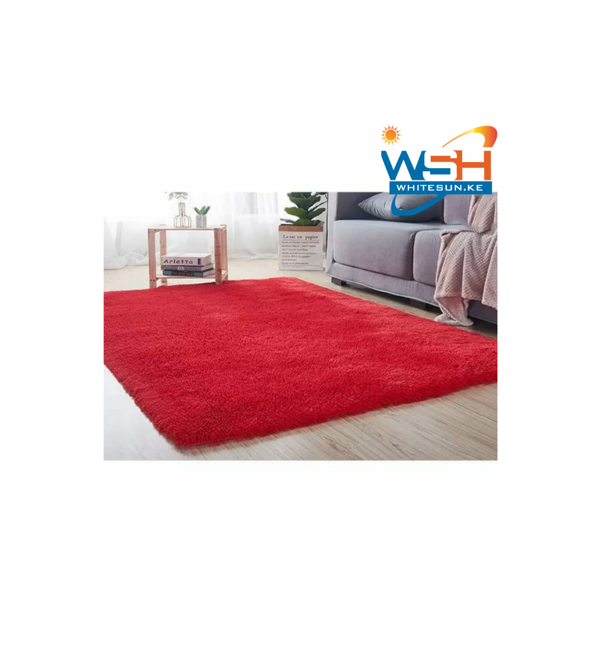 Fluffy carpet