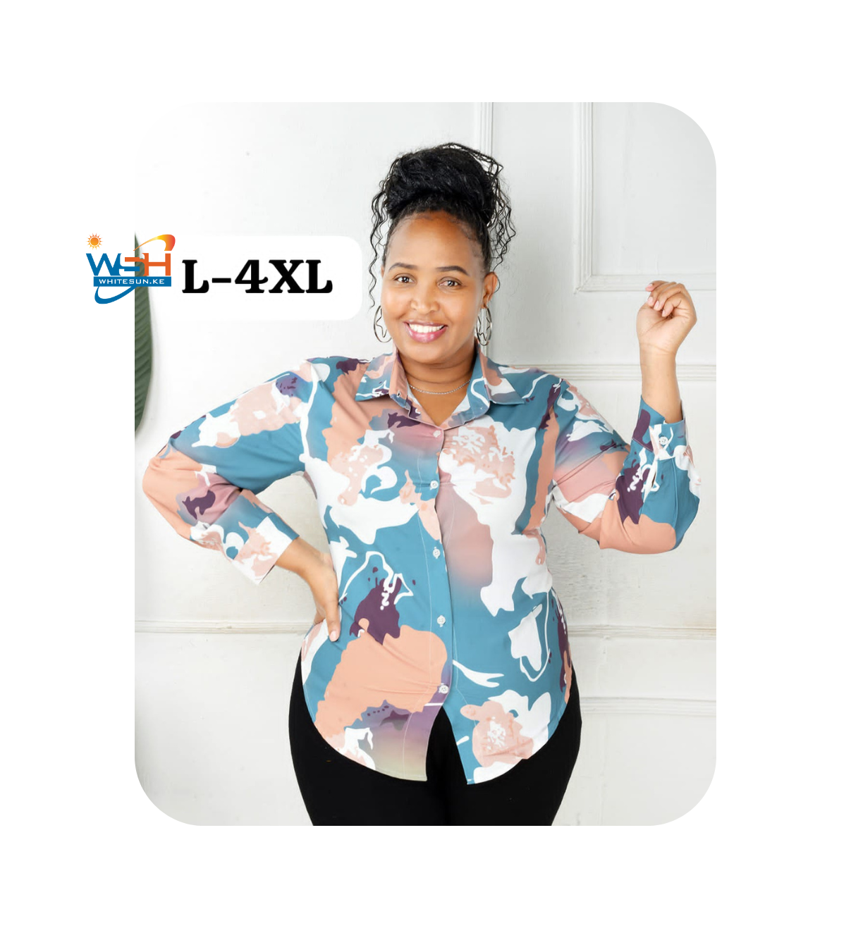 Multicolored Long sleeved shirt