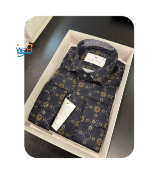 Levi Gardin Men’s Floral Dress Shirt