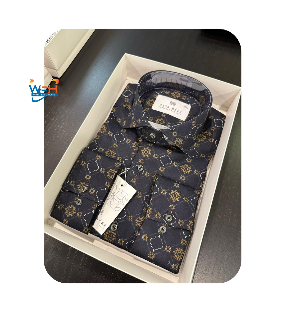 Levi Gardin Men’s Floral Dress Shirt
