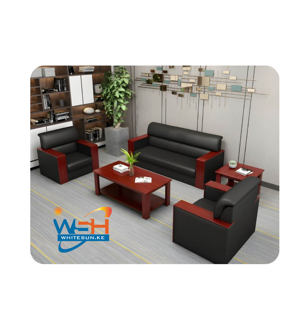 5 Seater Executive office Sofa - Image 2