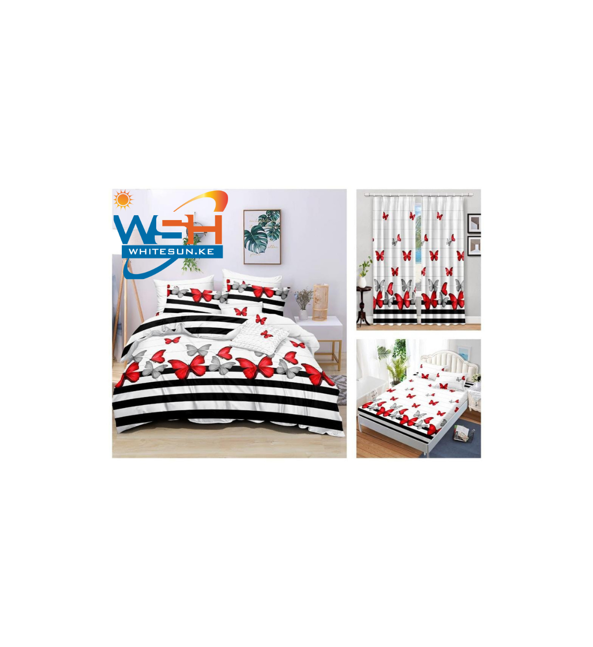 Duvet set matching with curtains - Image 2